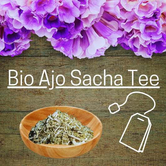 Bio Ajo Sacha Tee 5er / 10er Packung (Mansoa alliacea) fertig befüllte ökologische Teebeutel zum Aufbrühen